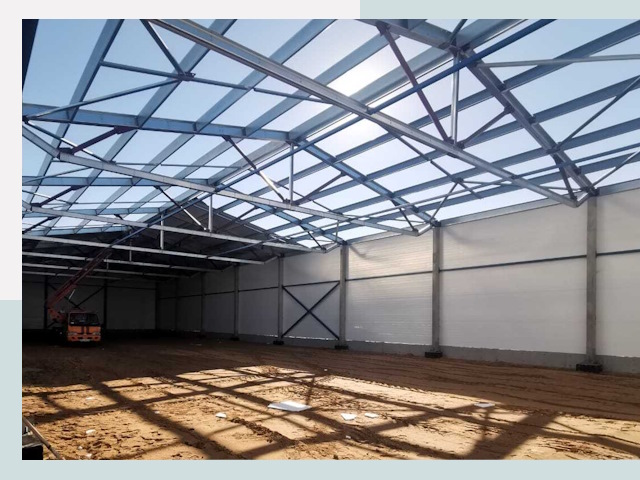 Строительство сенохранилищ в Воткинске