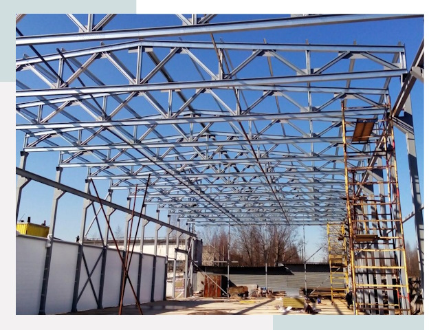 Строительство цехов в Воткинск от 622 руб. под ключ