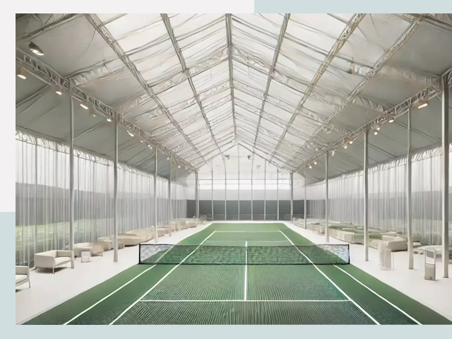 Строительство теннисных кортов в Воткинске