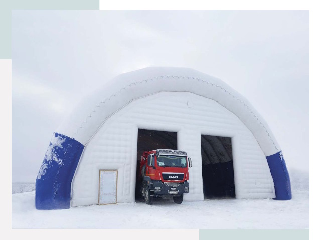 Мобильные ангары в Воткинске