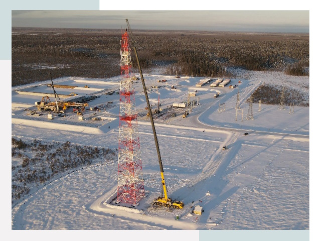 Мачты связи в Воткинске