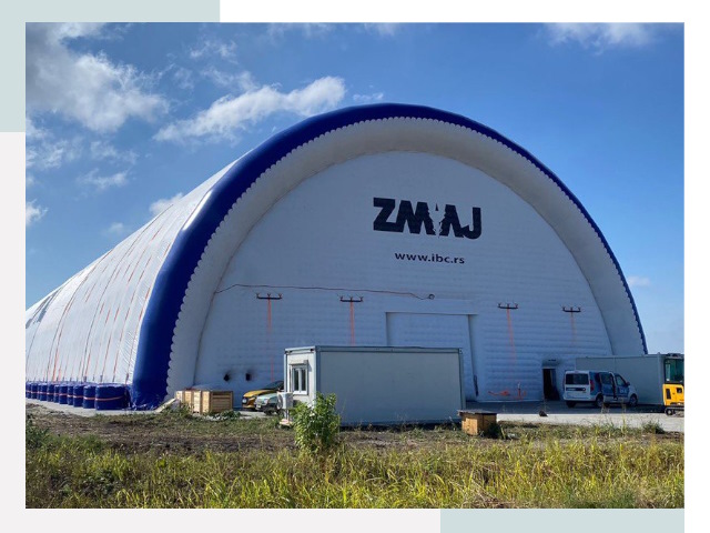 Брендирование ангаров в Воткинске