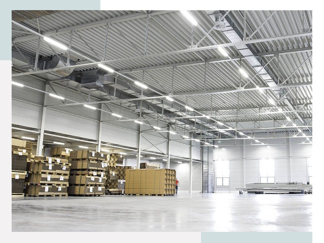 Освещение ангаров в Воткинске