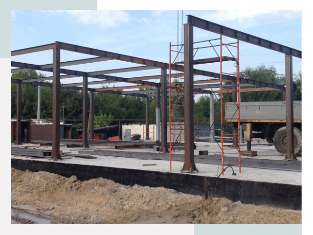 Фундамент для ангаров в Воткинске