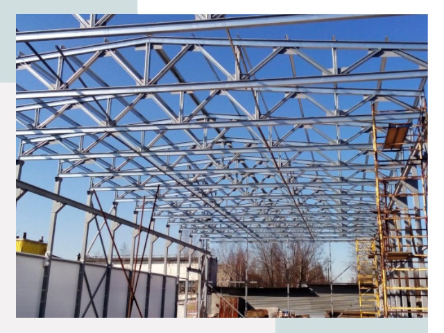 Металлокаркасы для складов в Воткинске