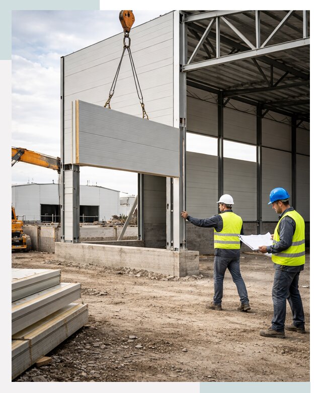 Склад из сэндвич панелей под ключ в Воткинске от 9842 р. | СтальСтрой-Втк