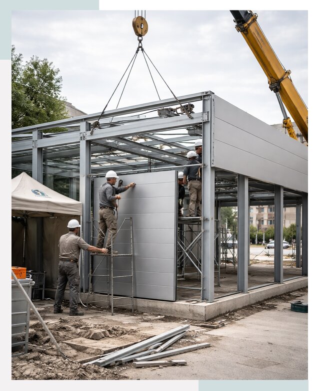 СтальСтрой-Втк: торговый павильон под ключ в Воткинске от 36260 р.