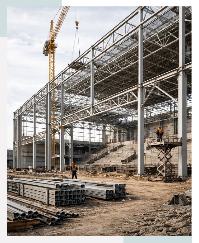 Строительство спортивных комплексов в Воткинске от 31080 р. | СтальСтрой-Втк